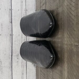 Rampage-Cadence Pointed Toe Slip On Kitten Heel Mule Black Size 7.5M